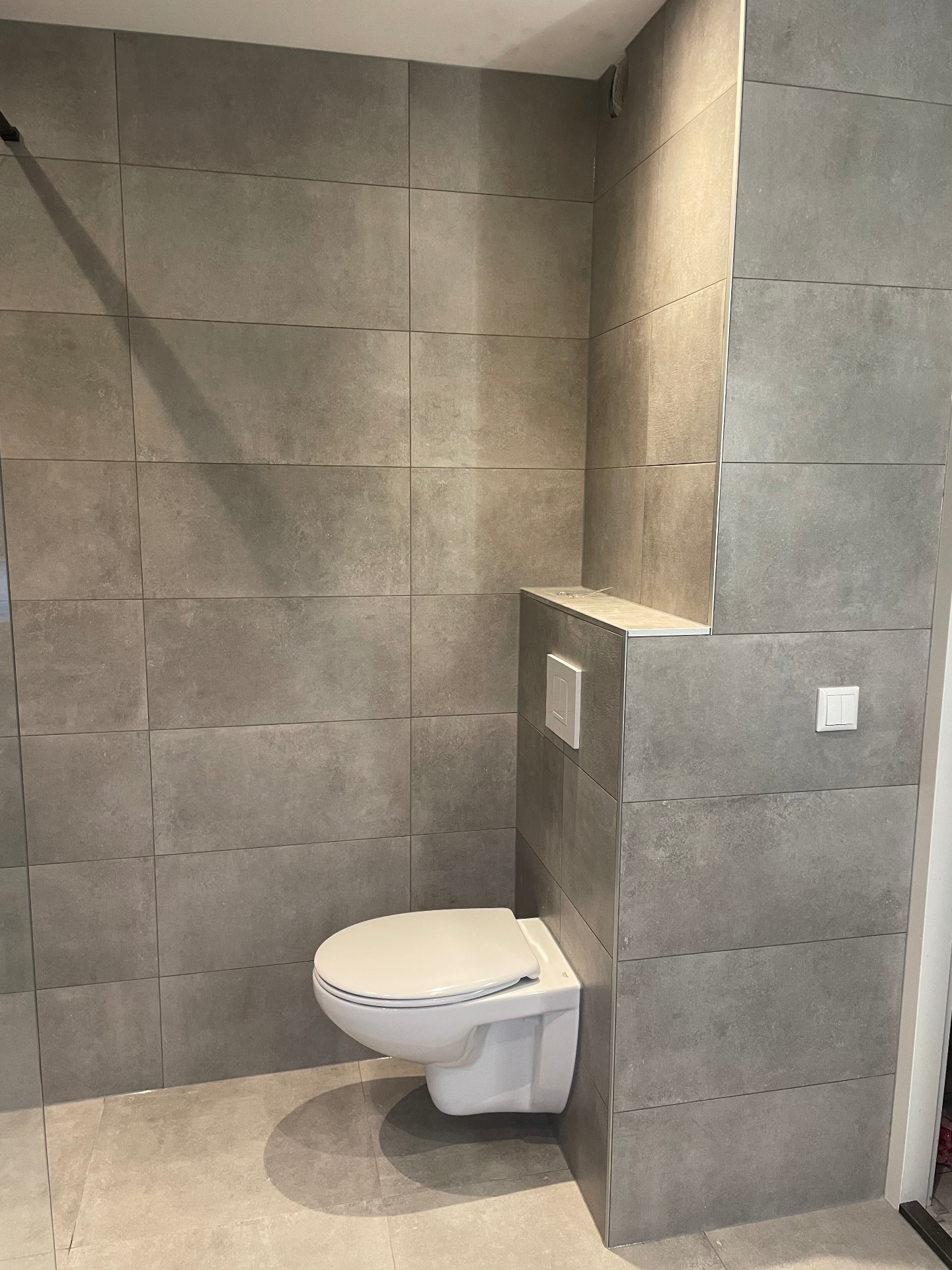 Tegelwerk toiletruimte